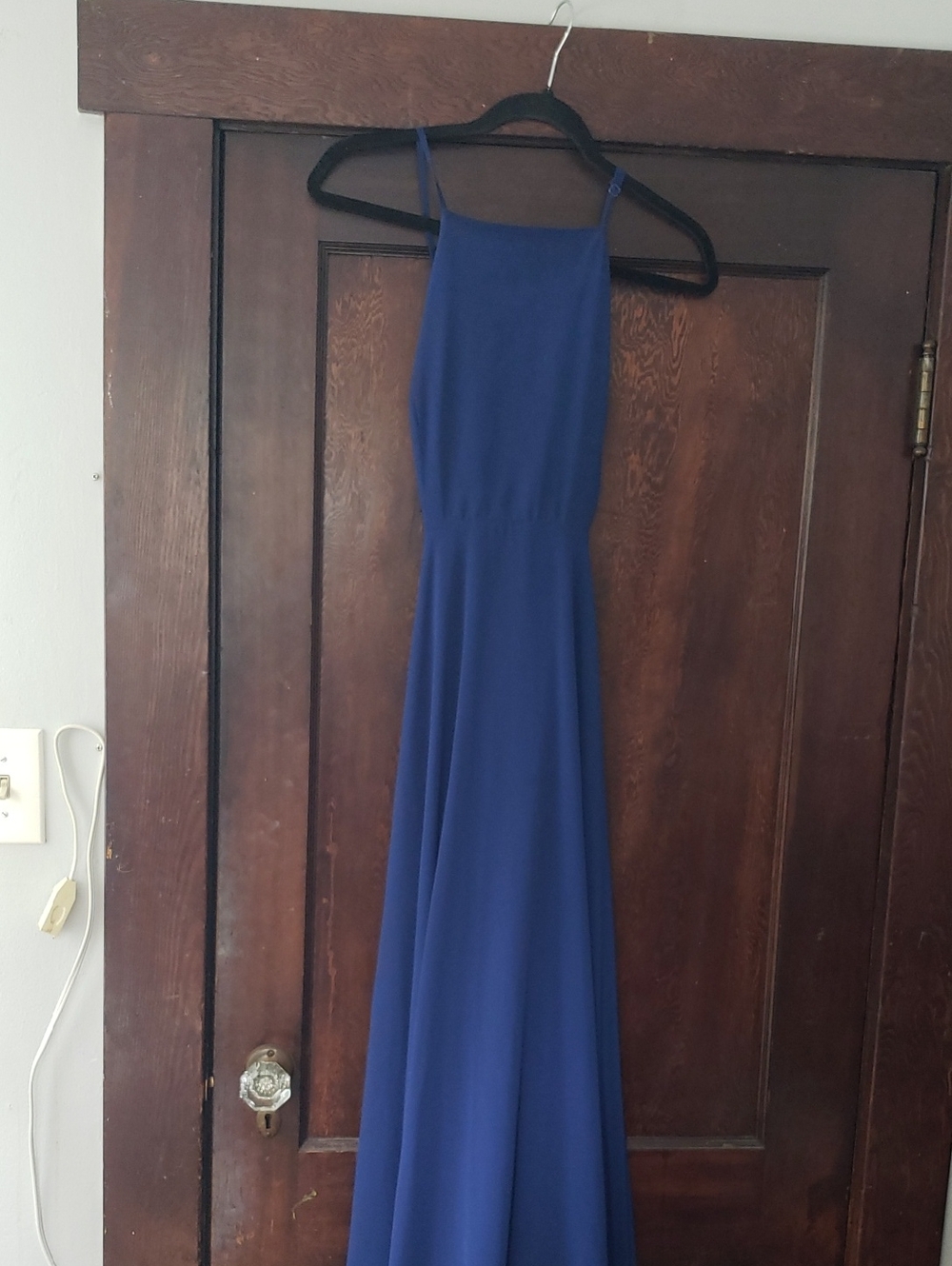 Lulu's Midnight Blue Prom Gown Dress Size M